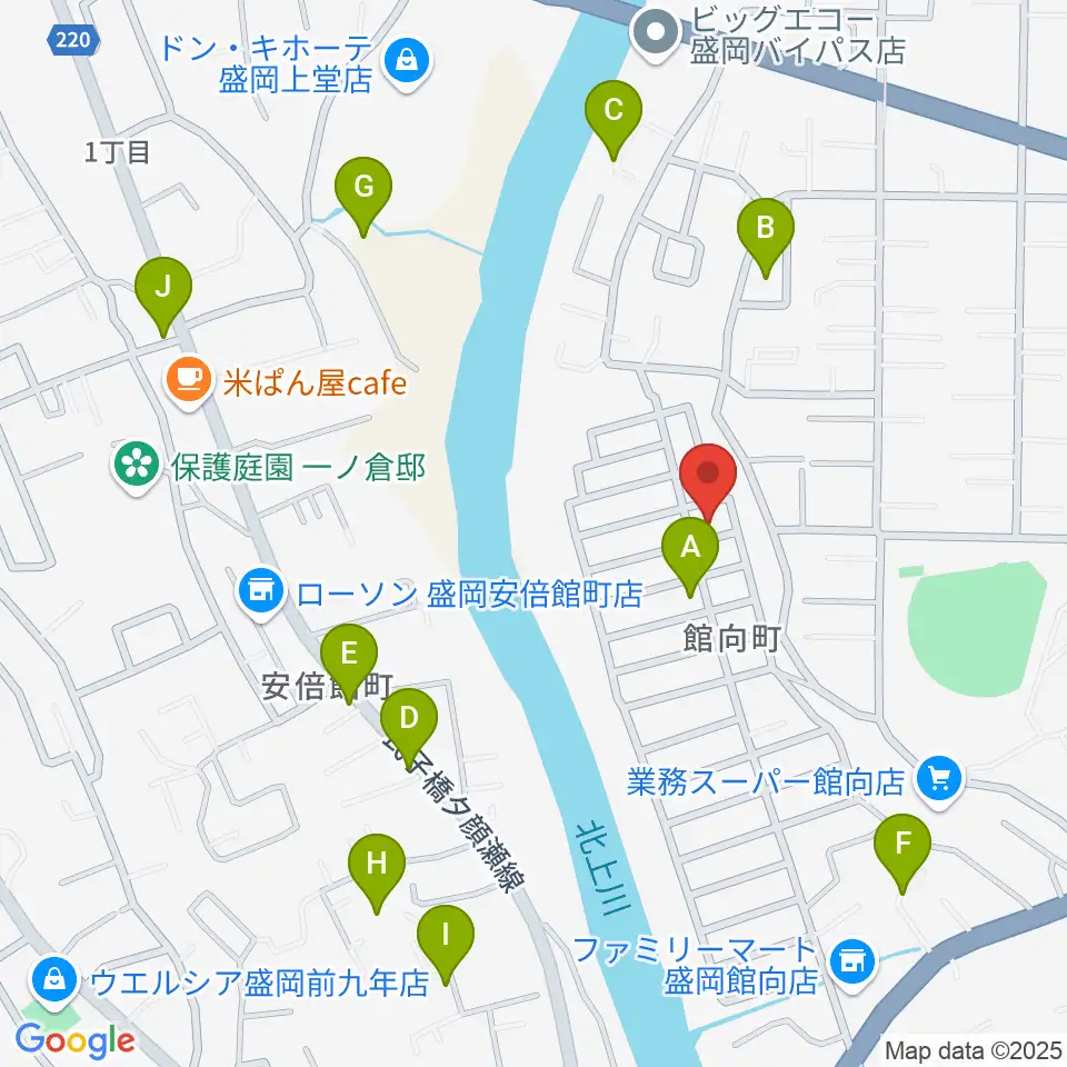 ピアノ工房ハーモニー周辺の駐車場・コインパーキング一覧地図