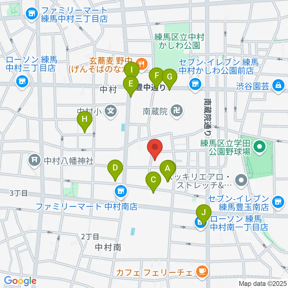 夢弦堂周辺の駐車場・コインパーキング一覧地図