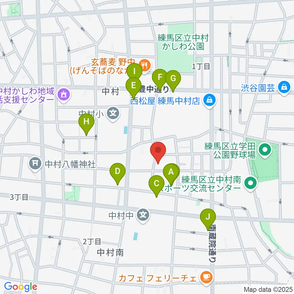 夢弦堂周辺の駐車場・コインパーキング一覧地図