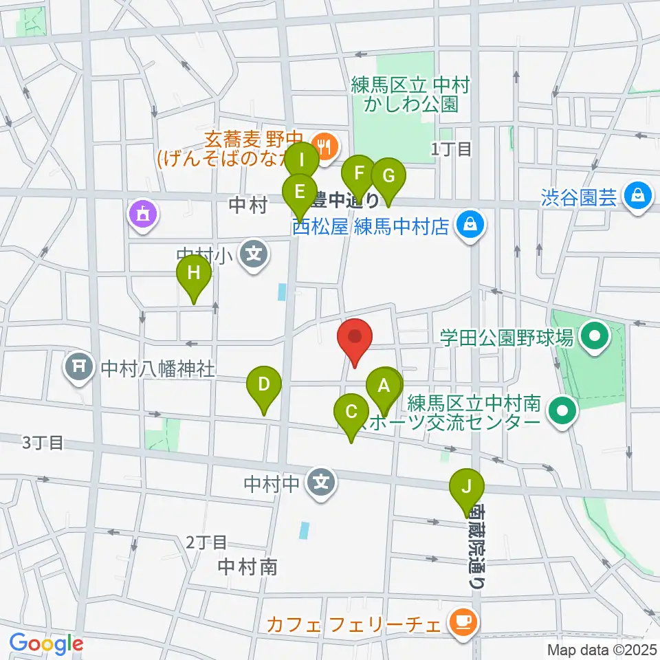 夢弦堂周辺の駐車場・コインパーキング一覧地図