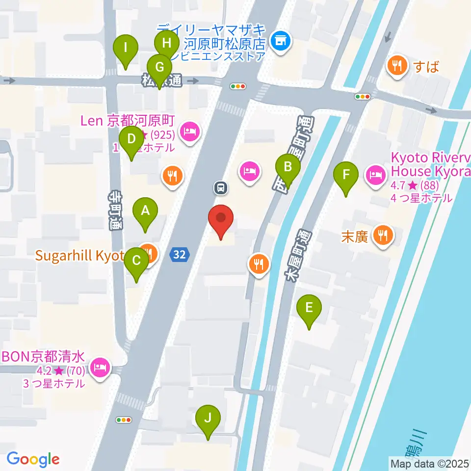 ロック・サーカス・スクウェア周辺の駐車場・コインパーキング一覧地図