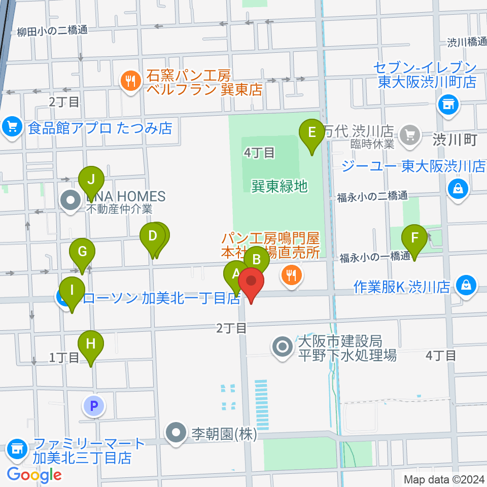 ストレングスビヨンド周辺の駐車場・コインパーキング一覧地図