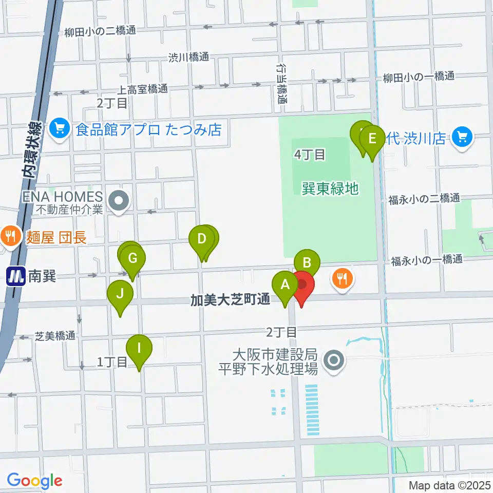 ストレングスビヨンド周辺の駐車場・コインパーキング一覧地図
