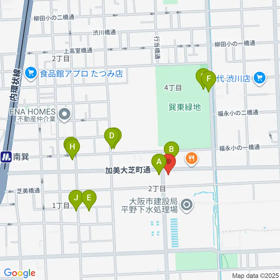ストレングスビヨンド周辺の駐車場・コインパーキング一覧地図
