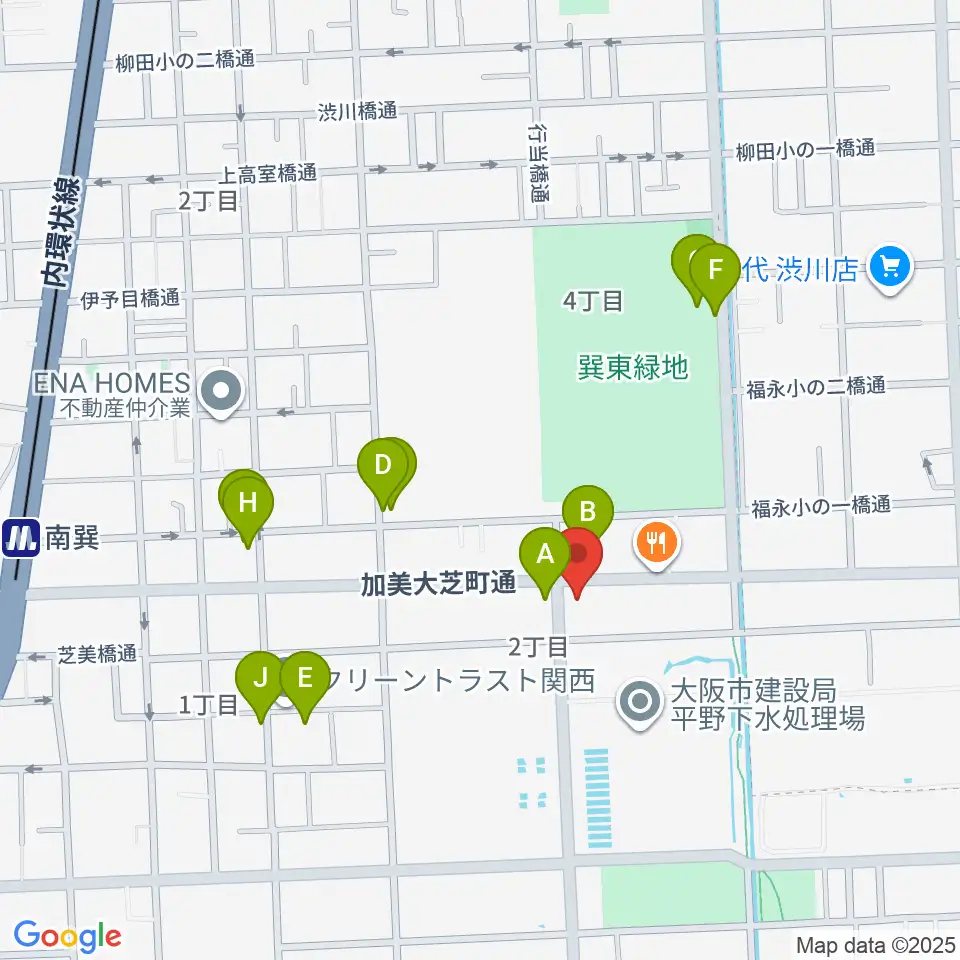 ストレングスビヨンド周辺の駐車場・コインパーキング一覧地図