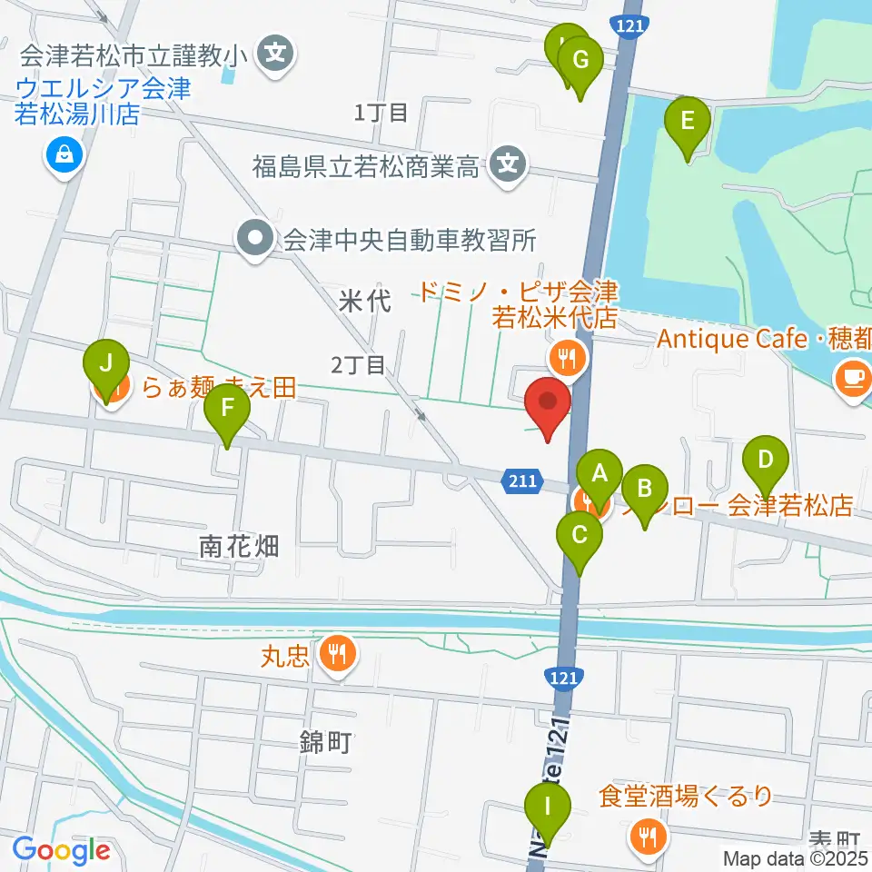 MUSIC PLAZA 白水堂周辺の駐車場・コインパーキング一覧地図