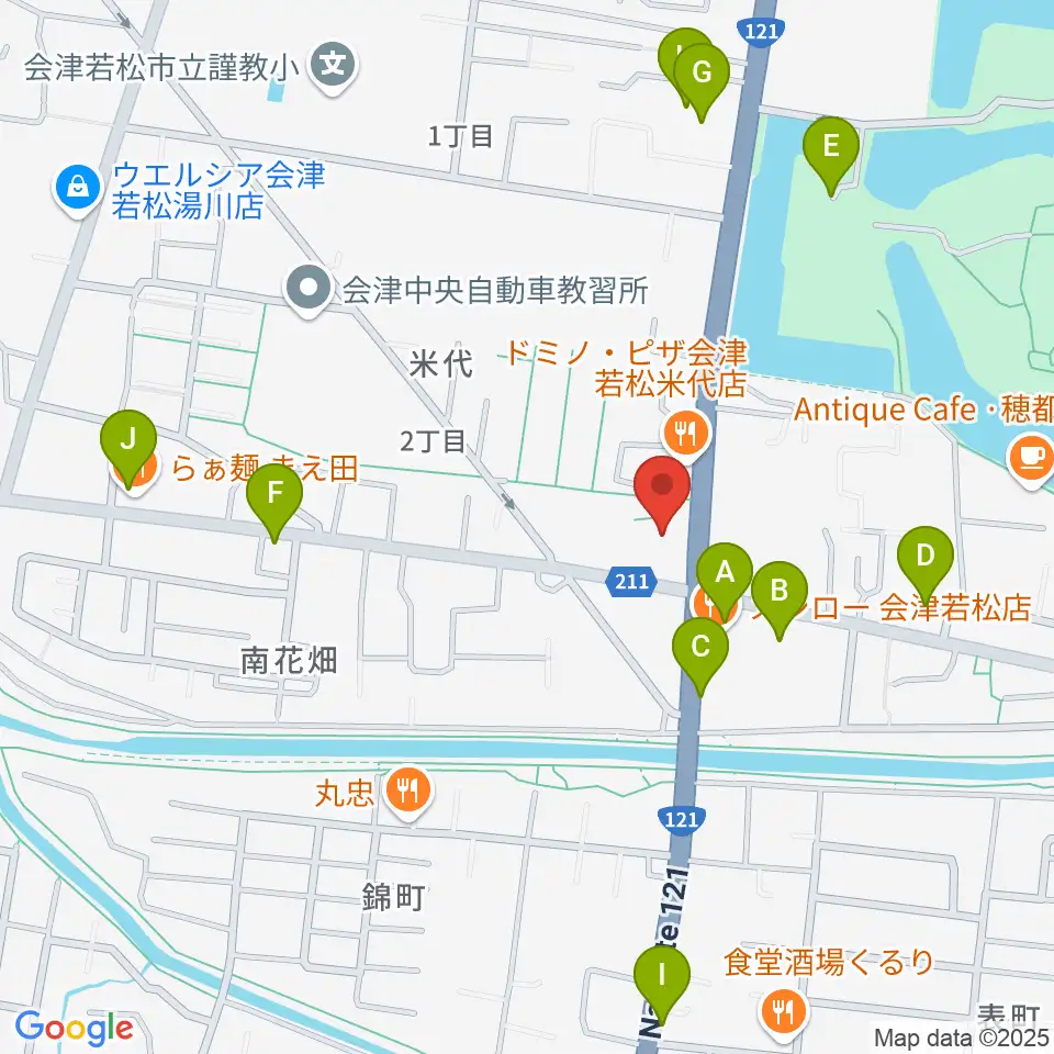 MUSIC PLAZA 白水堂周辺の駐車場・コインパーキング一覧地図