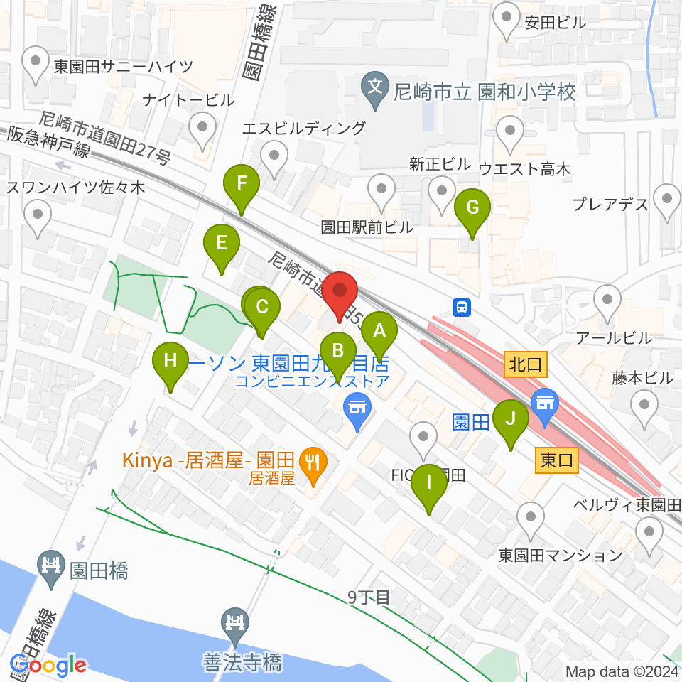 夢羽工房周辺の駐車場・コインパーキング一覧地図