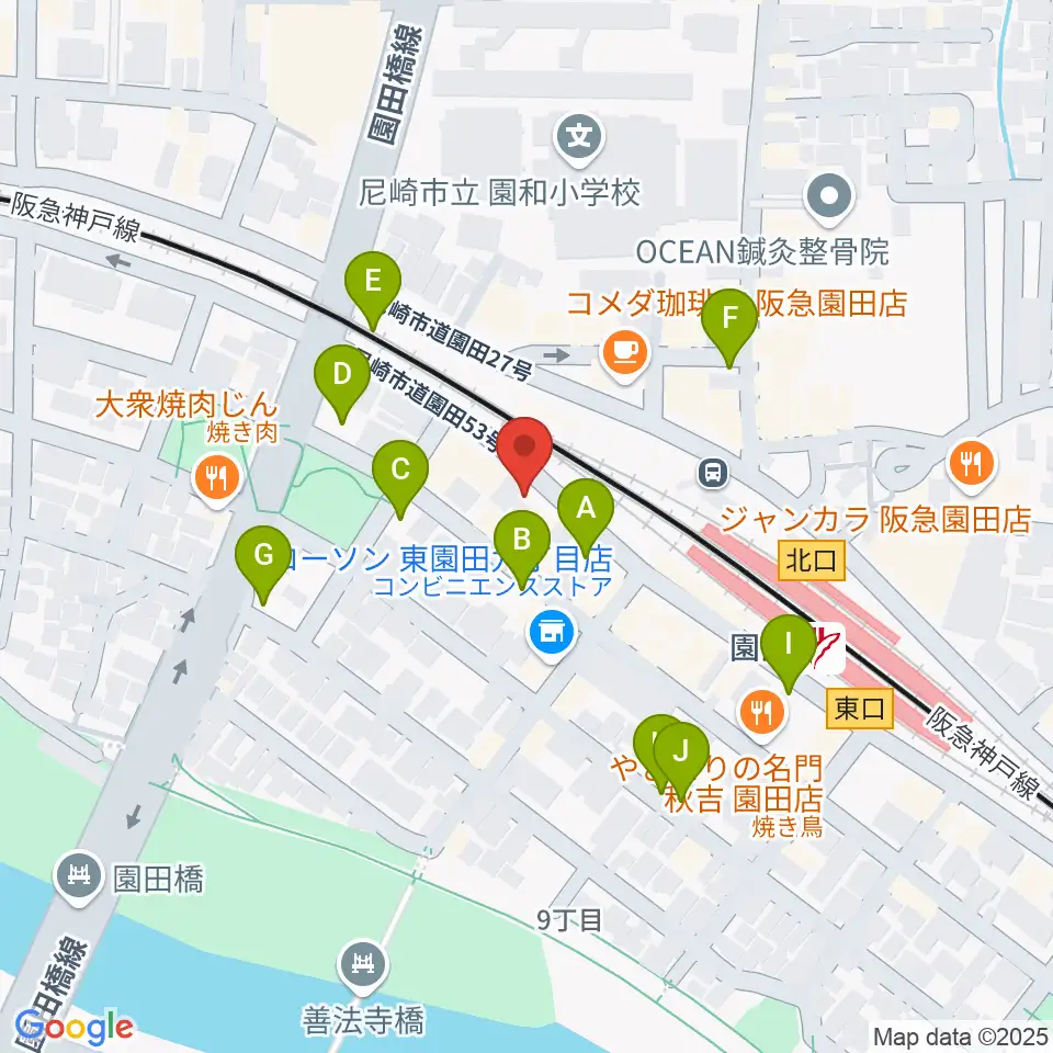 夢羽工房周辺の駐車場・コインパーキング一覧地図