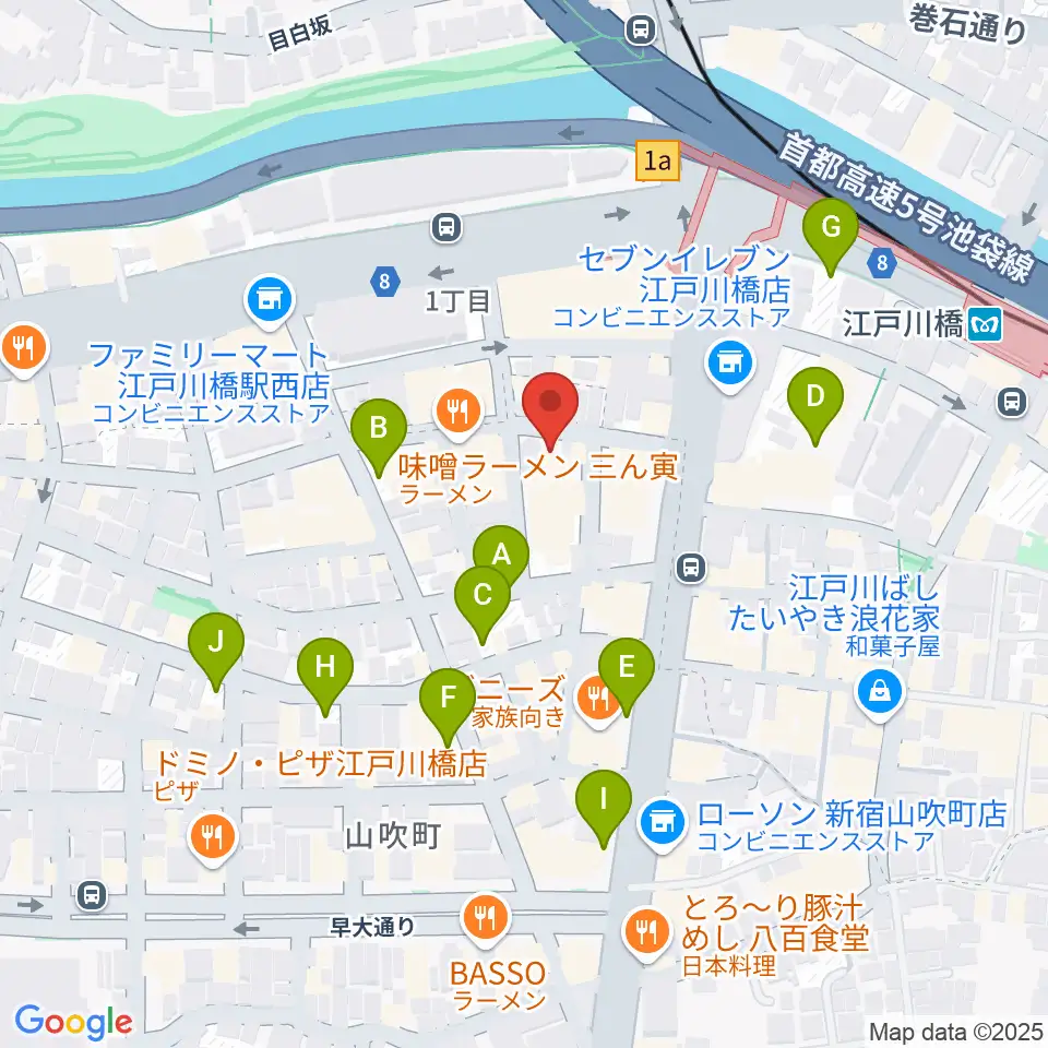 TJK音楽教室周辺の駐車場・コインパーキング一覧地図