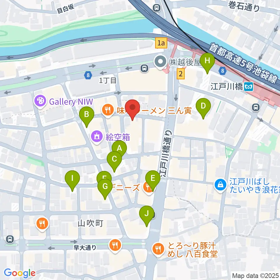 TJK音楽教室周辺の駐車場・コインパーキング一覧地図