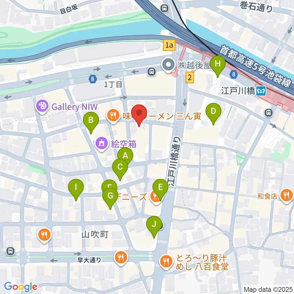 TJK音楽教室周辺の駐車場・コインパーキング一覧地図