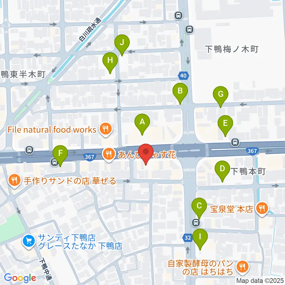 京都 月光堂楽器店周辺の駐車場・コインパーキング一覧地図