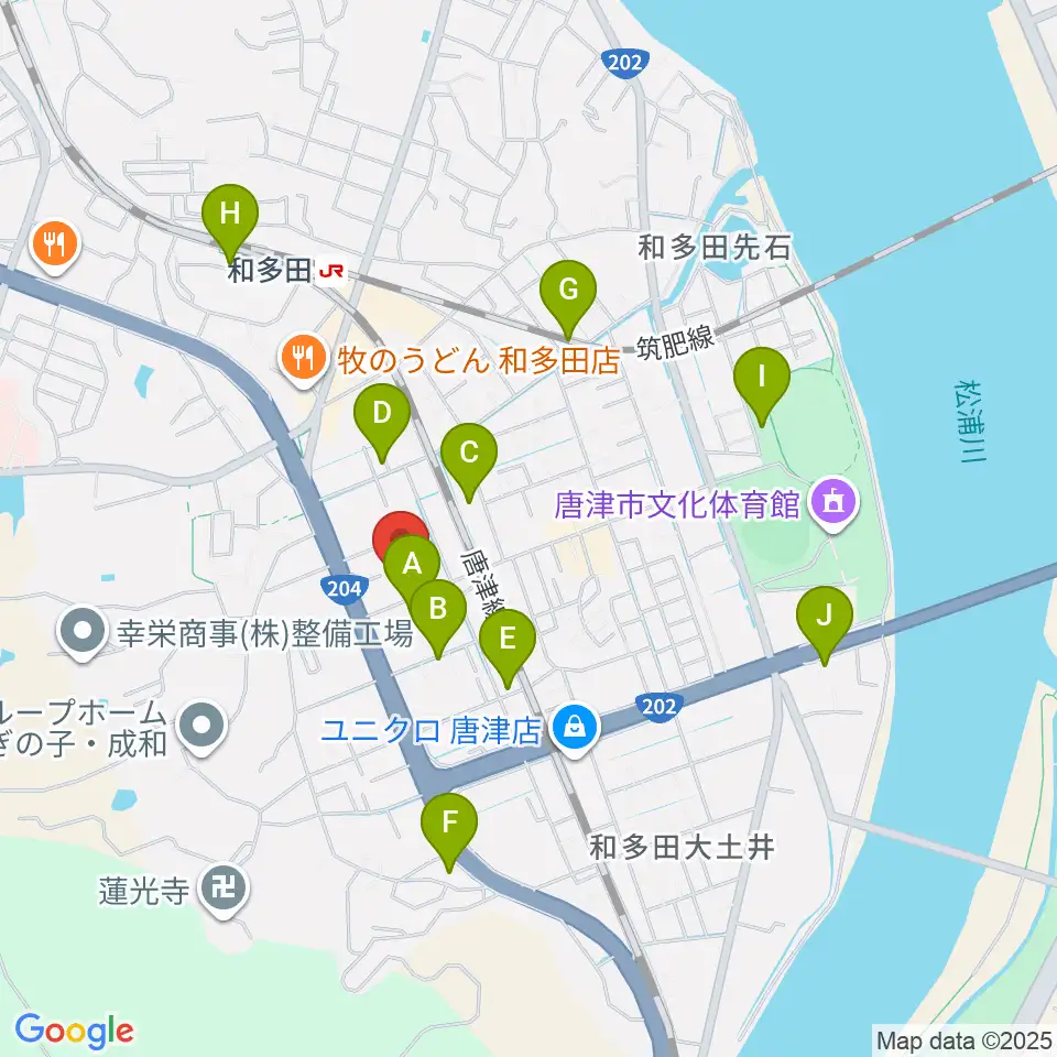 ミュージックサロン ハーモニー周辺の駐車場・コインパーキング一覧地図