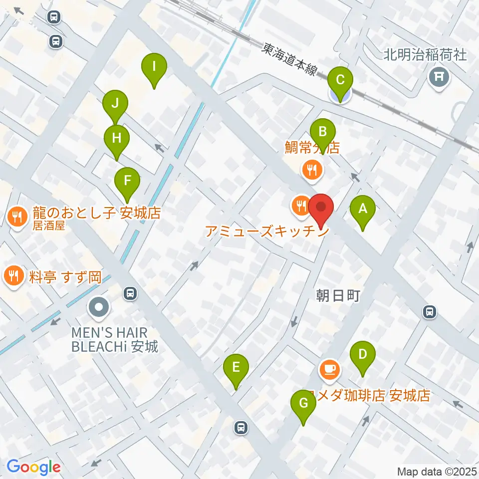 ツルタ楽器周辺の駐車場・コインパーキング一覧地図
