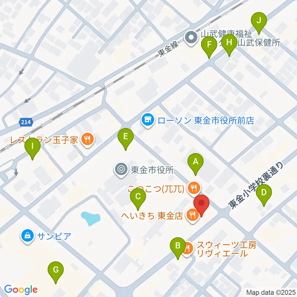 WAVE1周辺の駐車場・コインパーキング一覧地図