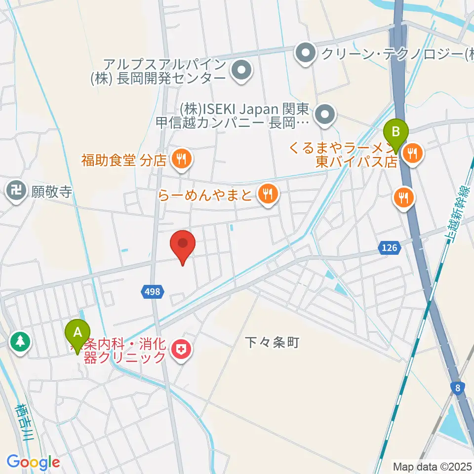 三島屋楽器店周辺の駐車場・コインパーキング一覧地図