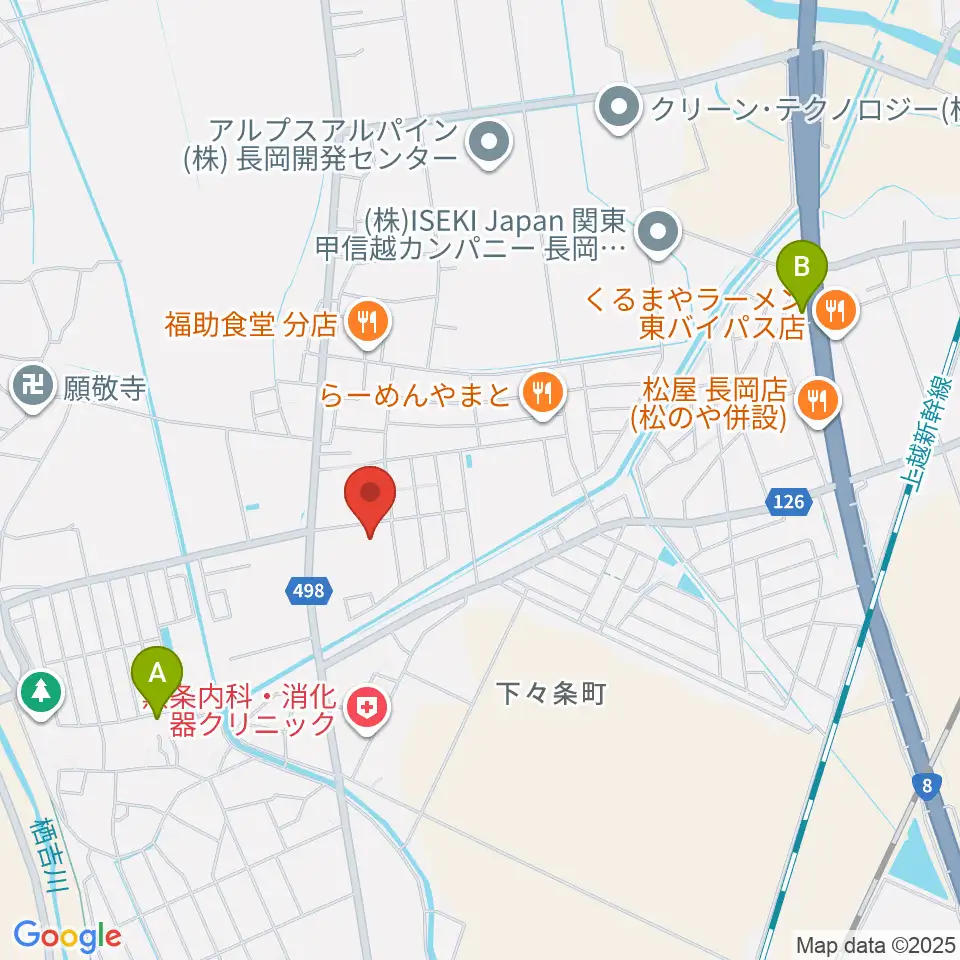 三島屋楽器店周辺の駐車場・コインパーキング一覧地図