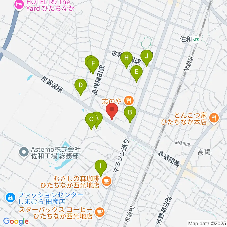 阿部ピアノ運送周辺の駐車場・コインパーキング一覧地図