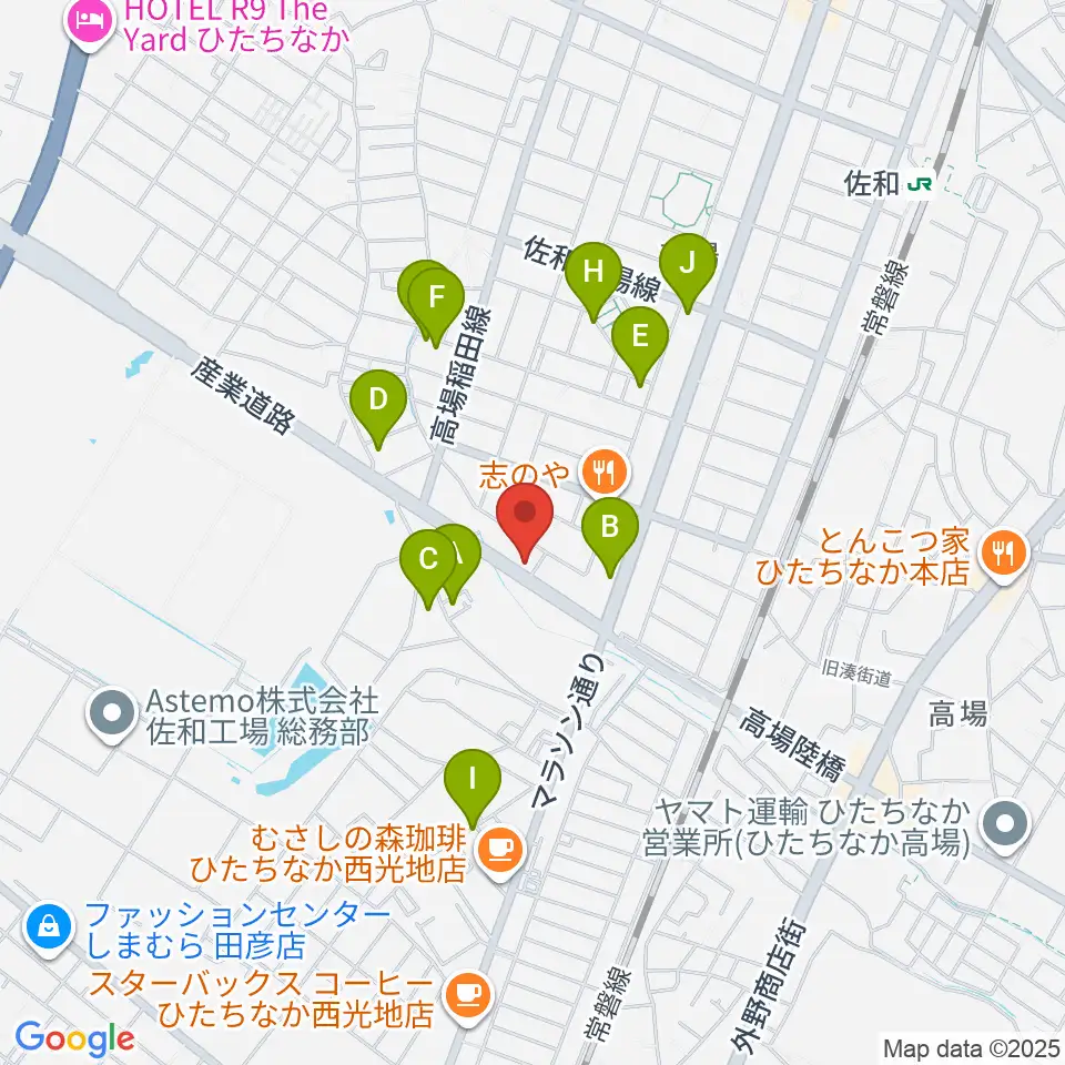 阿部ピアノ運送周辺の駐車場・コインパーキング一覧地図
