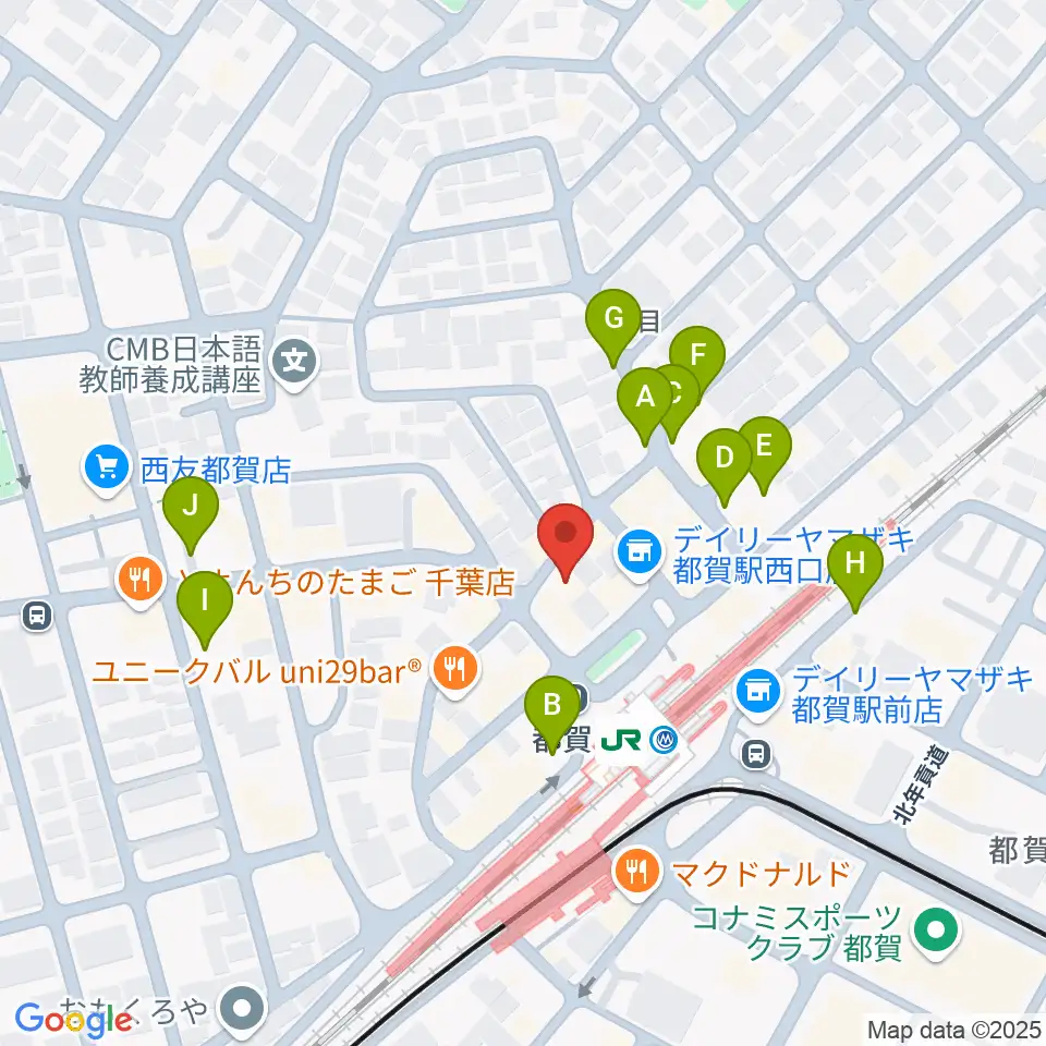 株式会社アイバ楽器周辺の駐車場・コインパーキング一覧地図