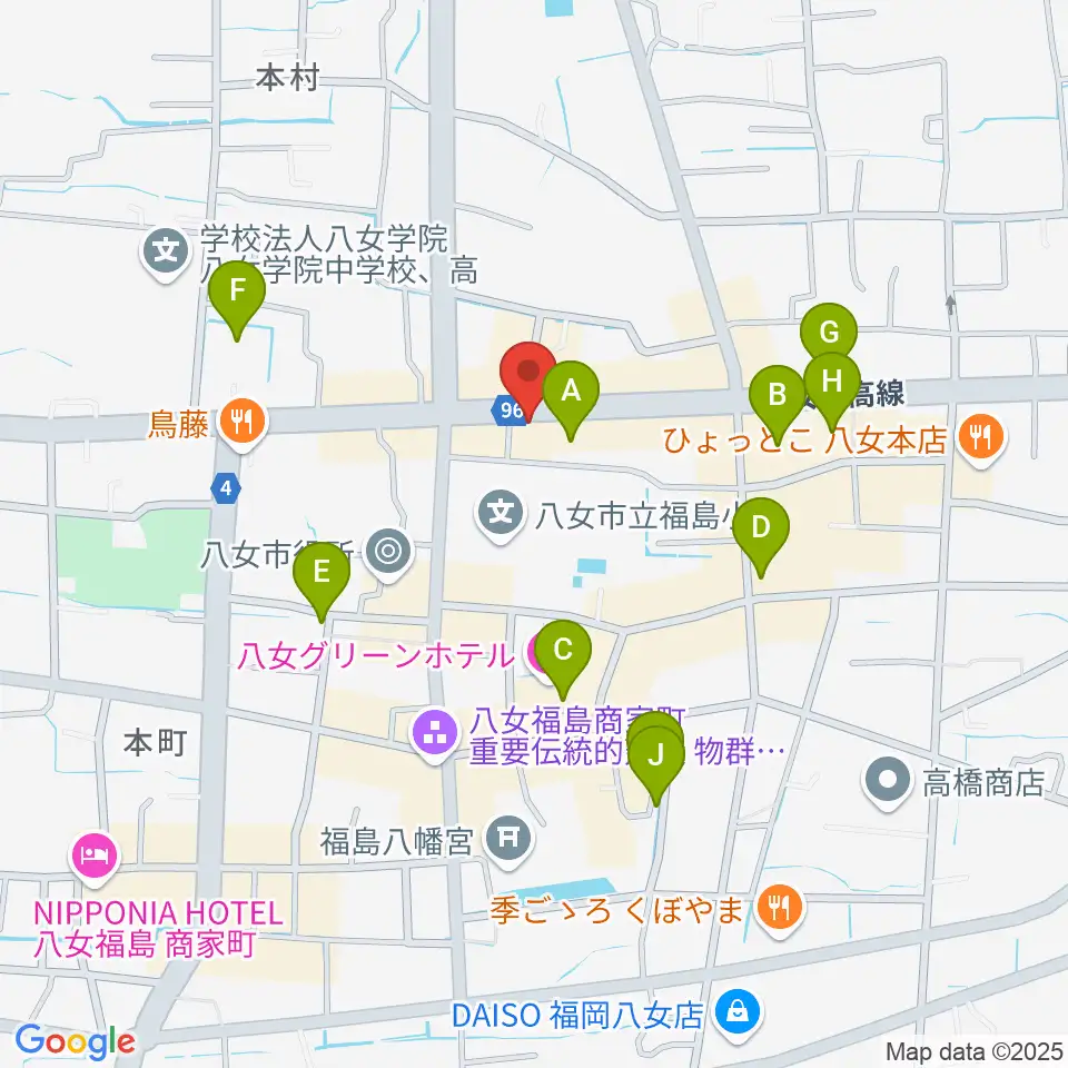 アオキ楽器周辺の駐車場・コインパーキング一覧地図