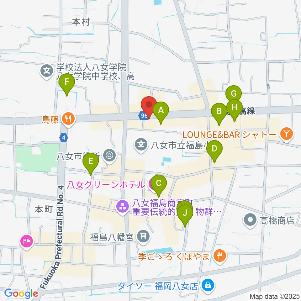 アオキ楽器周辺の駐車場・コインパーキング一覧地図