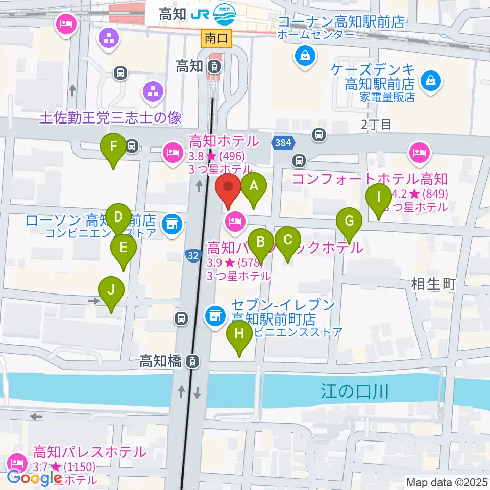 アルペジオ楽器周辺の駐車場・コインパーキング一覧地図