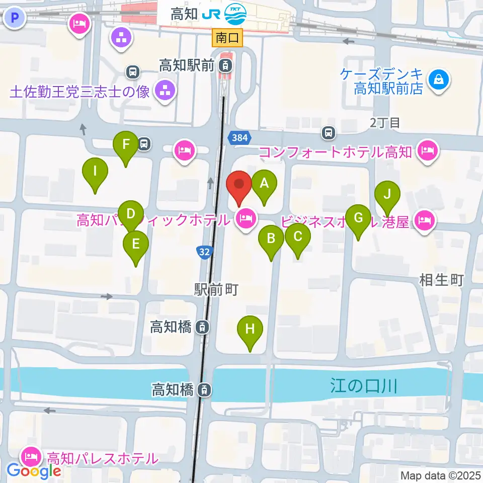 アルペジオ楽器周辺の駐車場・コインパーキング一覧地図