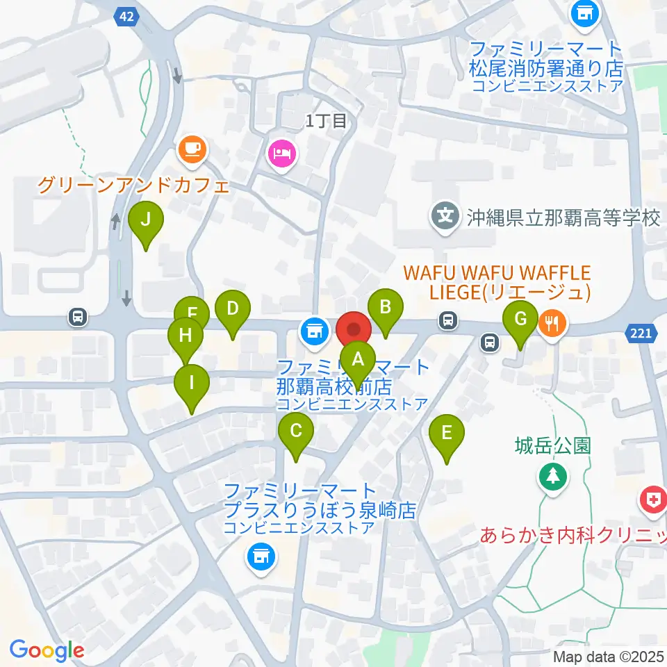文教楽器周辺の駐車場・コインパーキング一覧地図