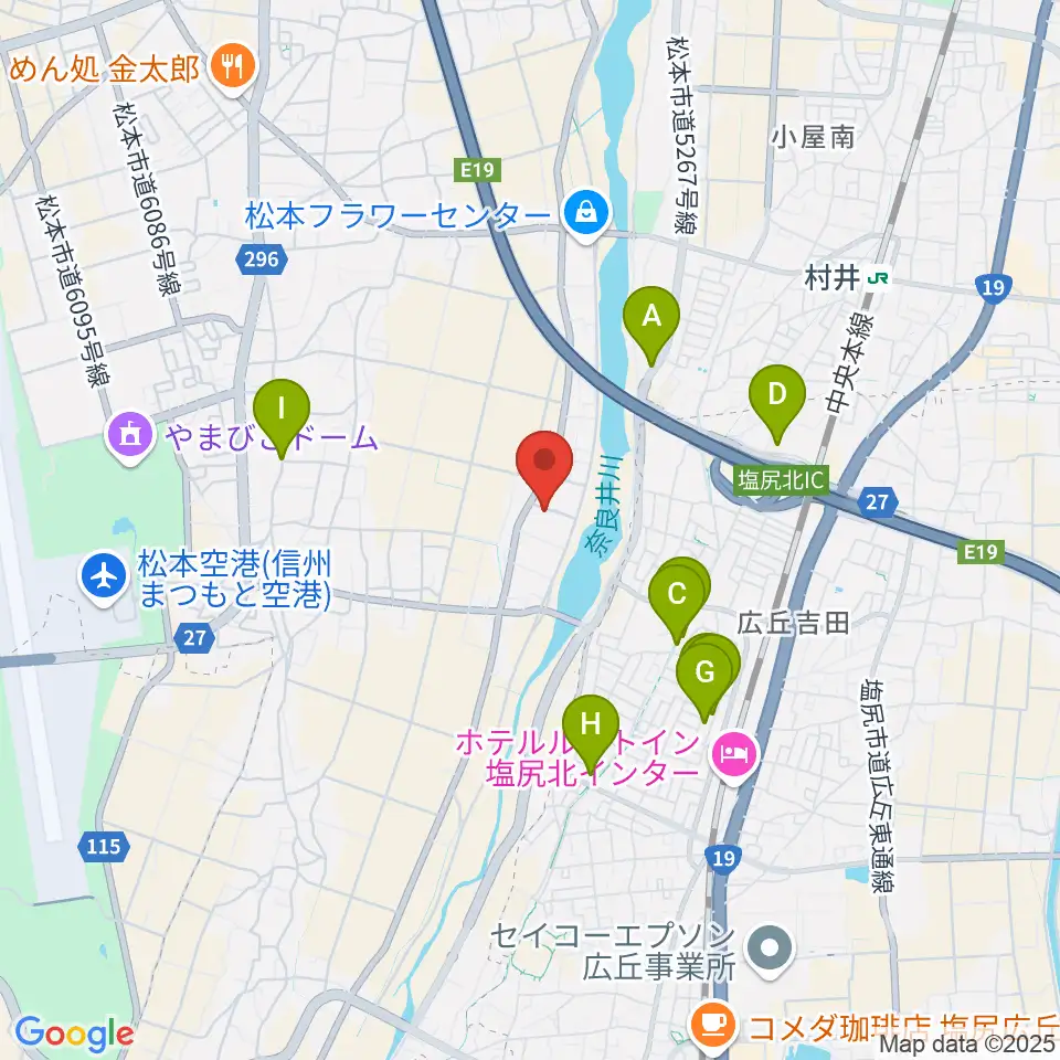 ディバイザー周辺の駐車場・コインパーキング一覧地図