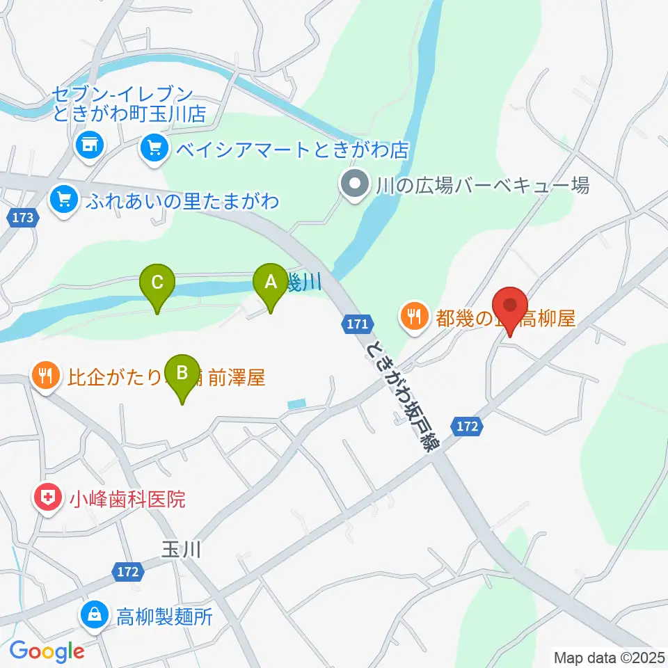 サウンド風雅 埼玉店周辺の駐車場・コインパーキング一覧地図