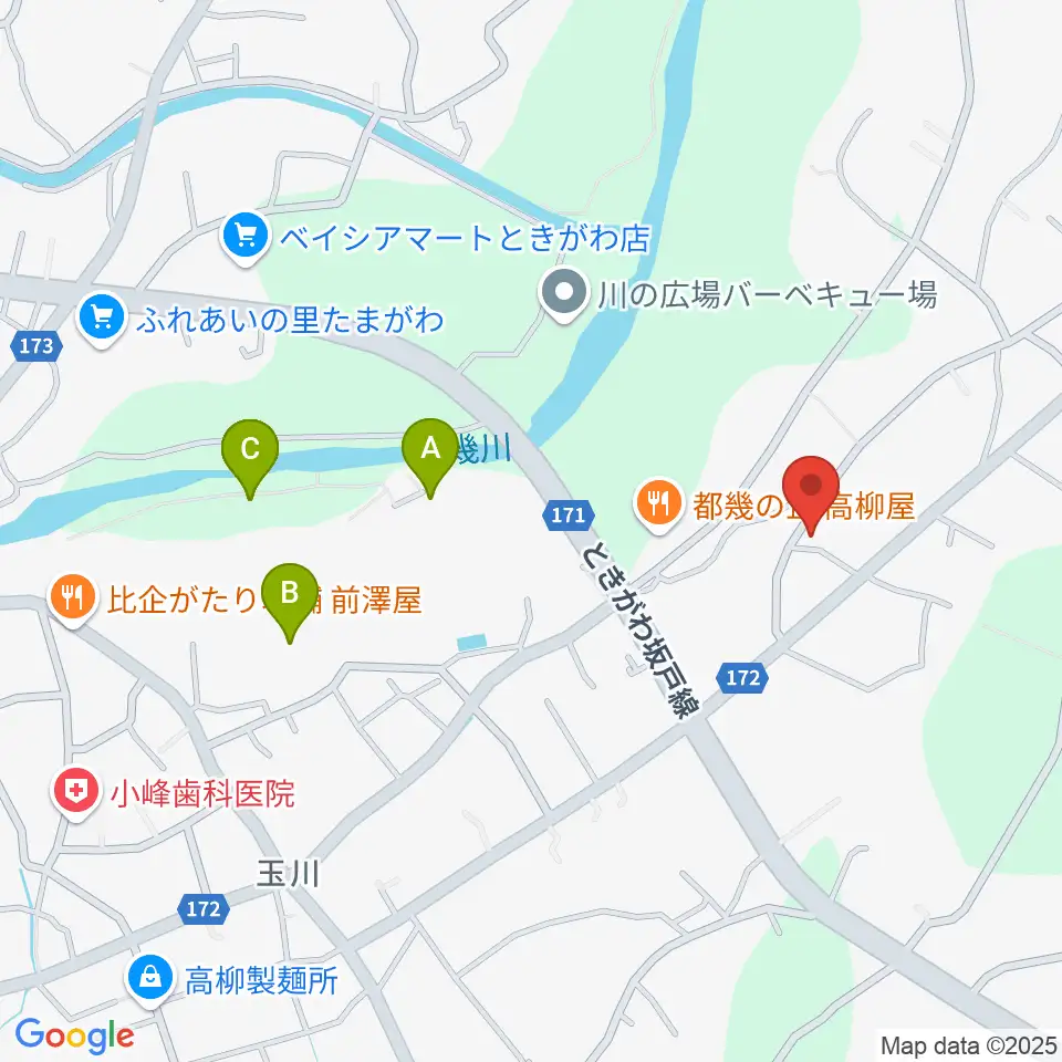 サウンド風雅 埼玉店周辺の駐車場・コインパーキング一覧地図