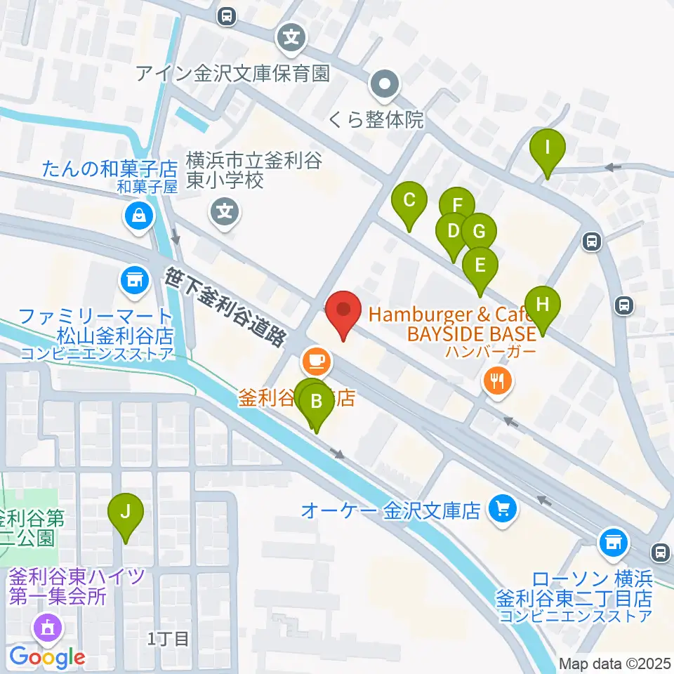 フレンド楽器周辺の駐車場・コインパーキング一覧地図