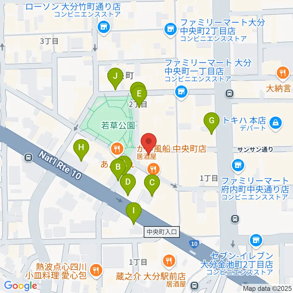楽器屋のSAKAI周辺の駐車場・コインパーキング一覧地図