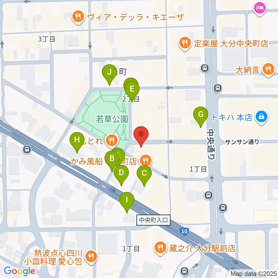 楽器屋のSAKAI周辺の駐車場・コインパーキング一覧地図