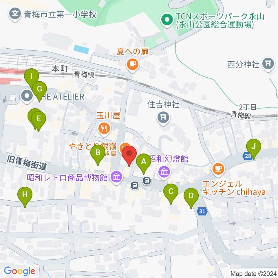 ハリーズエンジニアリング周辺の駐車場・コインパーキング一覧地図