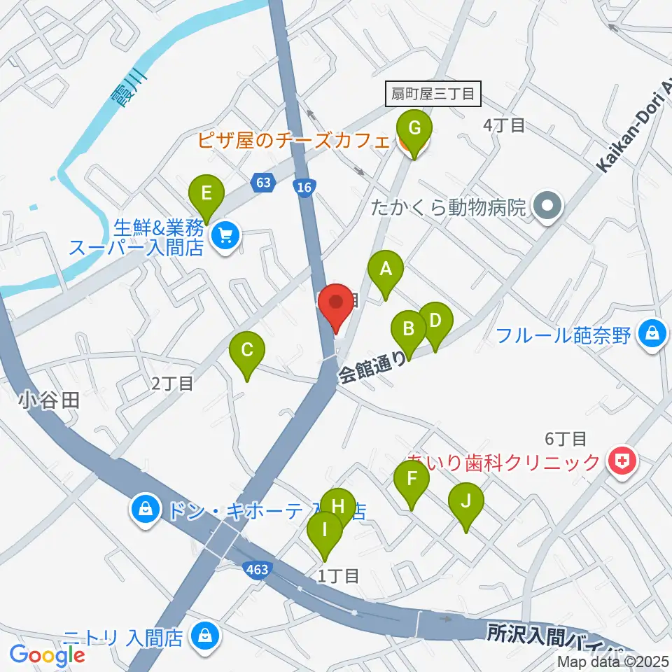 平野楽器周辺の駐車場・コインパーキング一覧地図