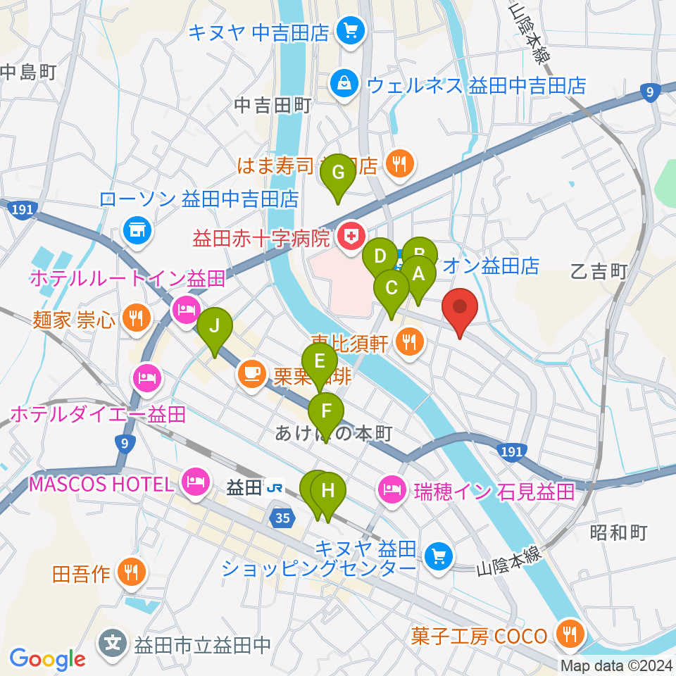 サウンド・パレット周辺の駐車場・コインパーキング一覧地図