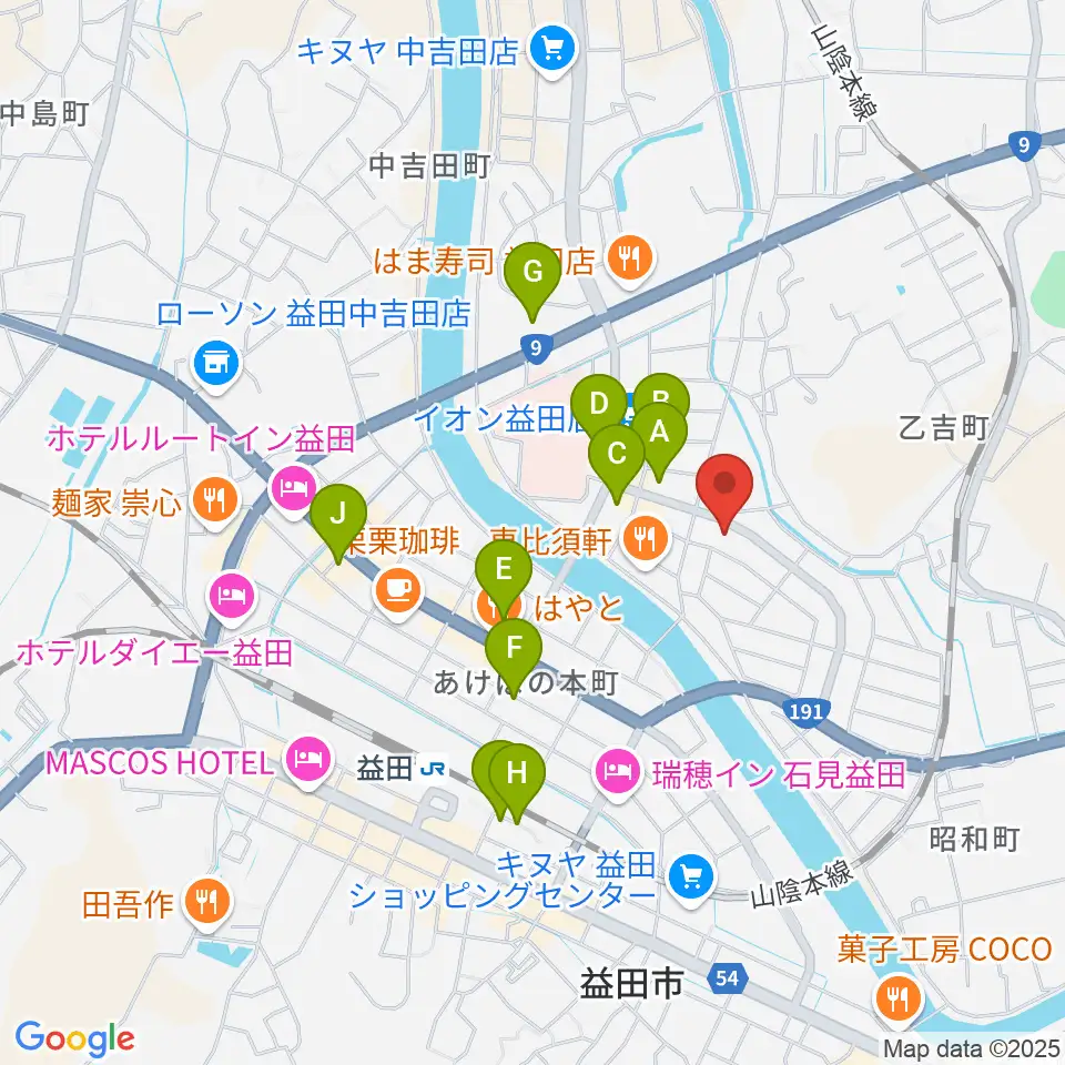 サウンド・パレット周辺の駐車場・コインパーキング一覧地図