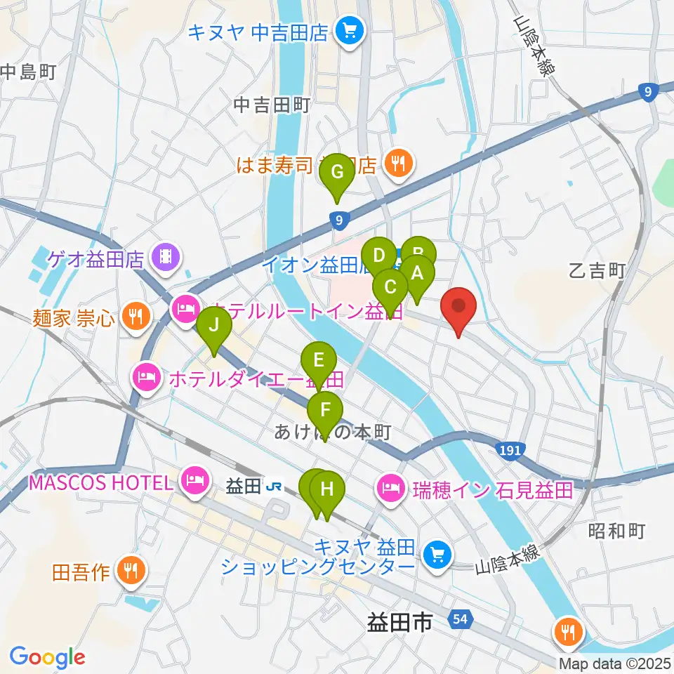 サウンド・パレット周辺の駐車場・コインパーキング一覧地図