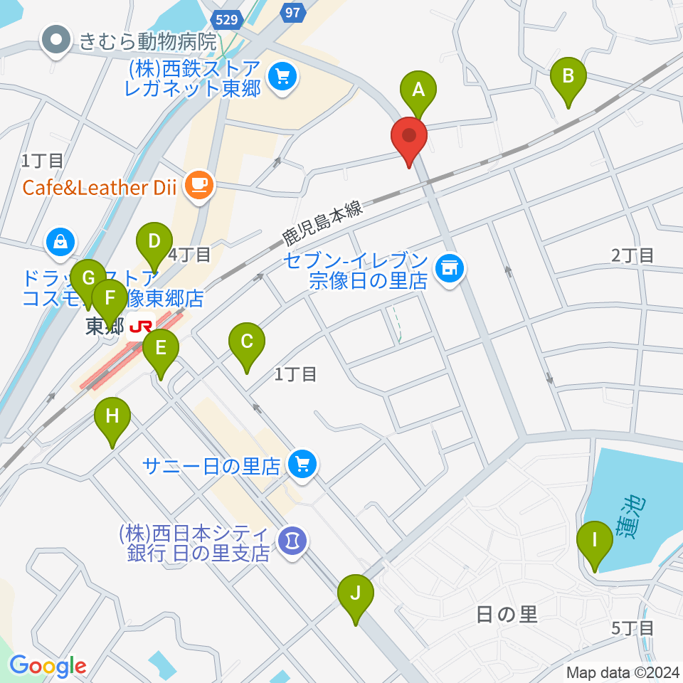 河島楽器店周辺の駐車場・コインパーキング一覧地図