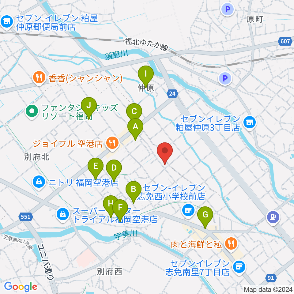 有限会社ピアノセンター周辺の駐車場・コインパーキング一覧地図