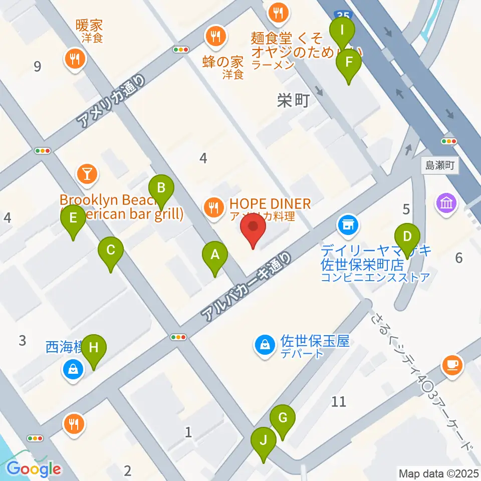 前川楽器店周辺の駐車場・コインパーキング一覧地図