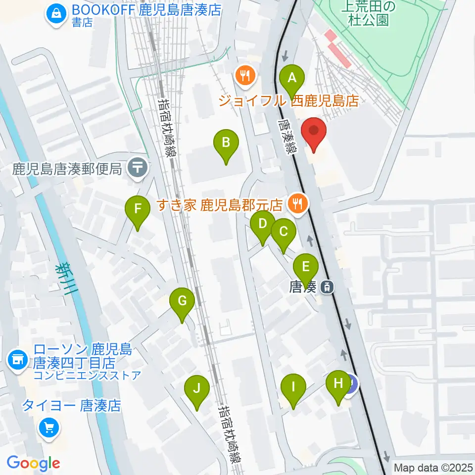 松田ピアノ友社周辺の駐車場・コインパーキング一覧地図