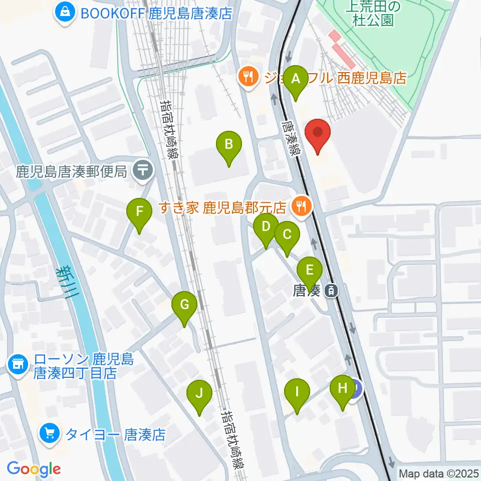 松田ピアノ友社周辺の駐車場・コインパーキング一覧地図