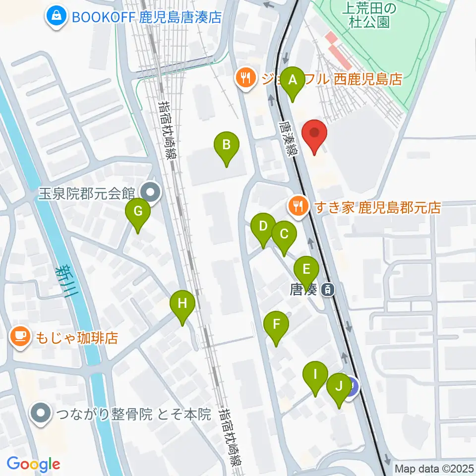 松田ピアノ友社周辺の駐車場・コインパーキング一覧地図