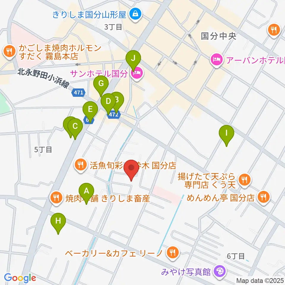 ミヤタカンパニー周辺の駐車場・コインパーキング一覧地図