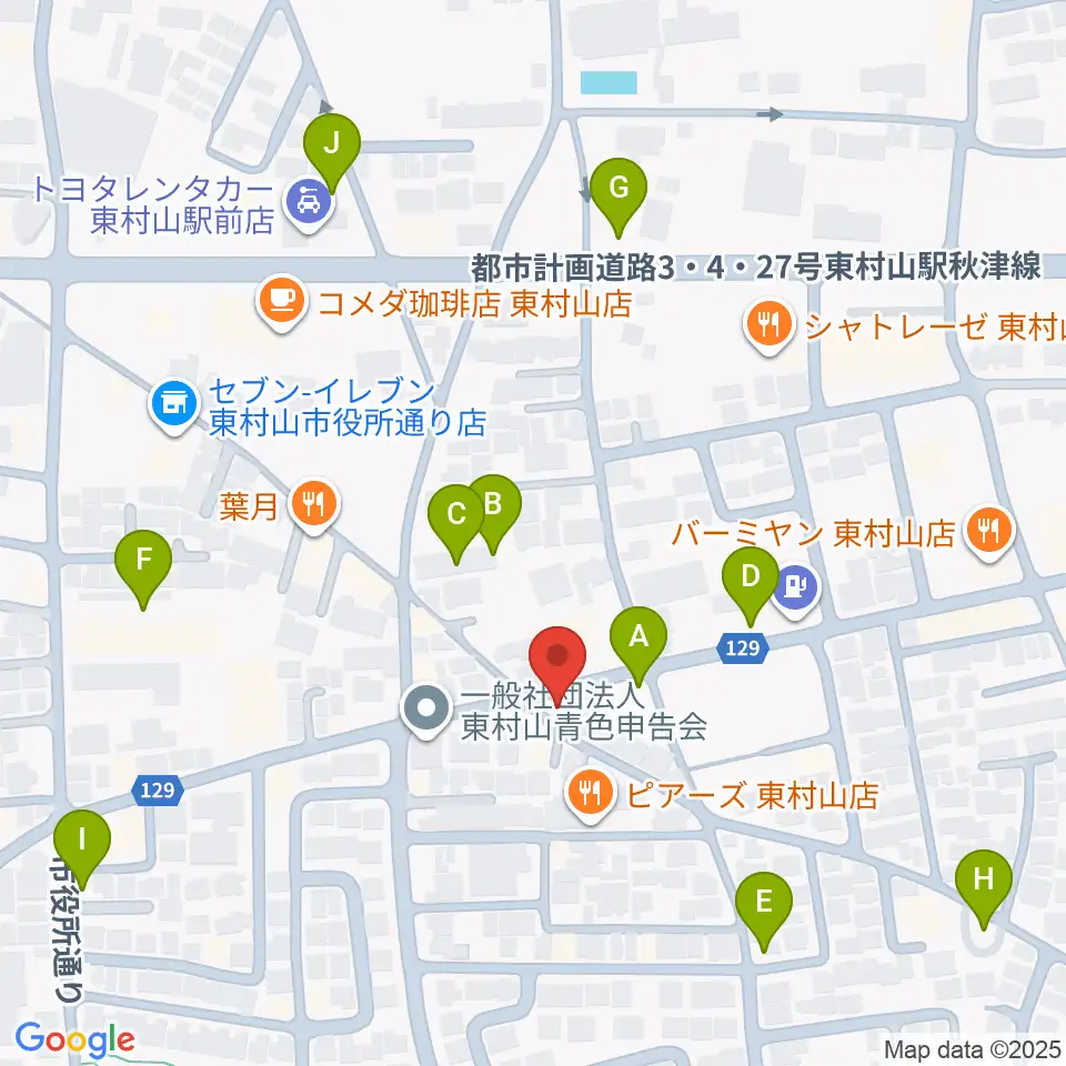ムラコシ楽器店周辺の駐車場・コインパーキング一覧地図