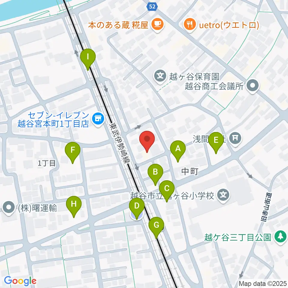 ネギシ楽器周辺の駐車場・コインパーキング一覧地図
